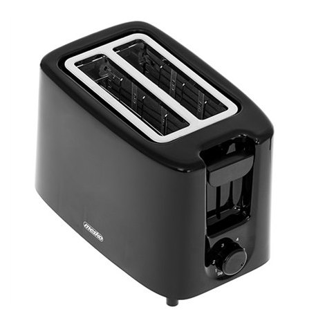 Mesko | MS 3220 | Toaster | Power 750 W | Number of slots 2 | Housing material Plastic | Black - 4